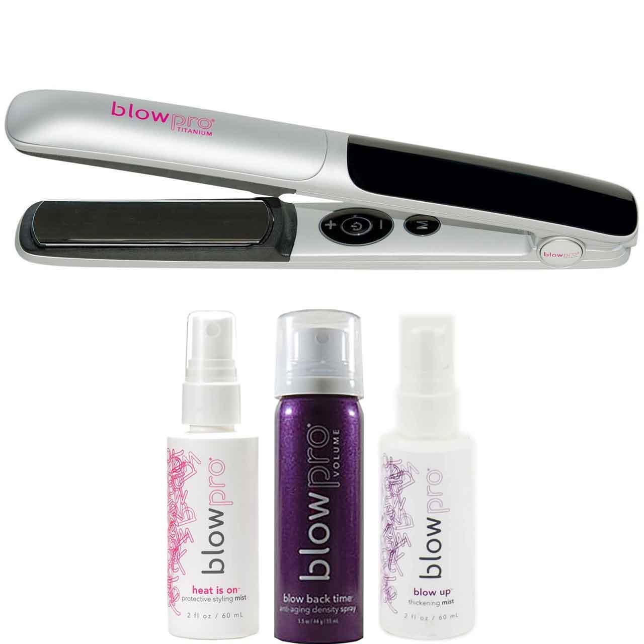 blowpro titanium flat iron