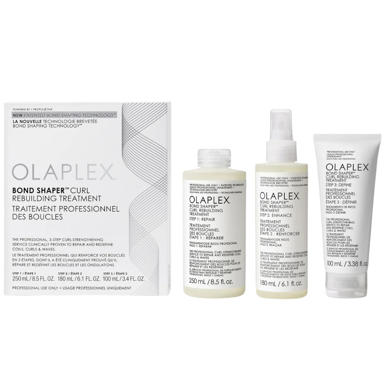 BOND SHAPER CURL REBUILDING TREATMENT KIT