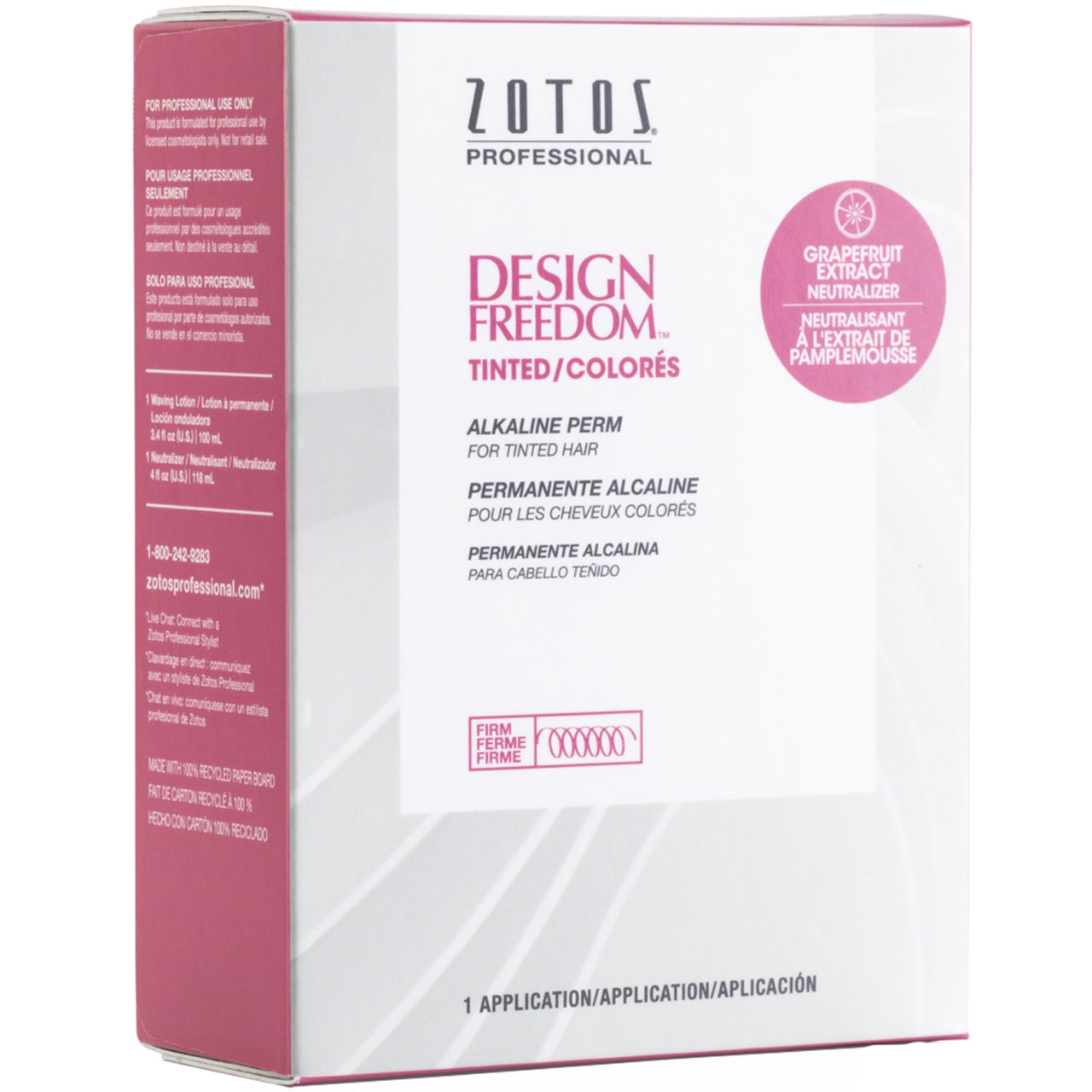Design Freedom Tinted Alkaline Perm