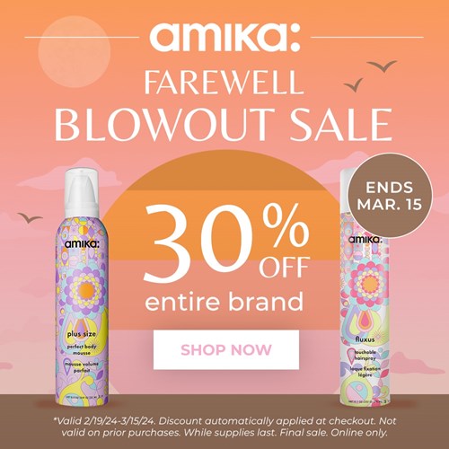 amika Farewell Blowout Sale