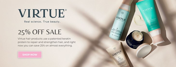 Nov 25 Promo Virtue 25% Off Sale
