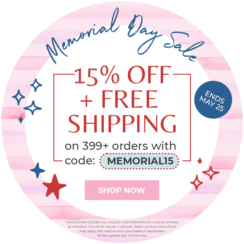 Memorial Day Sale (5/21-5/25)