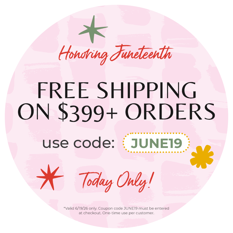 Free Shipping $399+ (6/19)