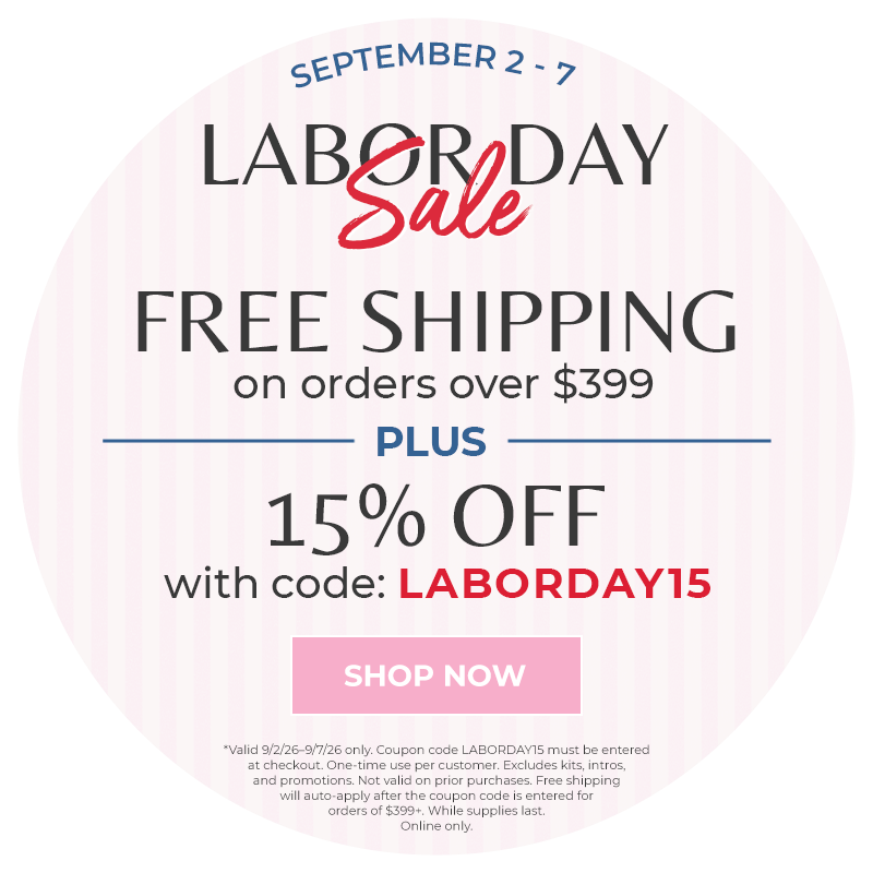 Labor Day Sale (9/2-9/7)