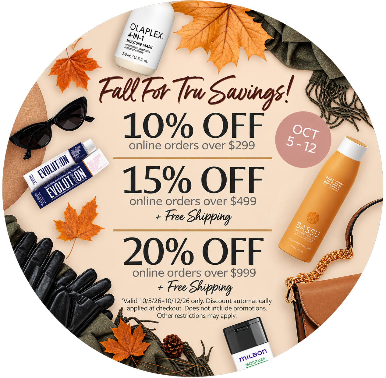 TRU Savings Event (10/5 – 10/12)