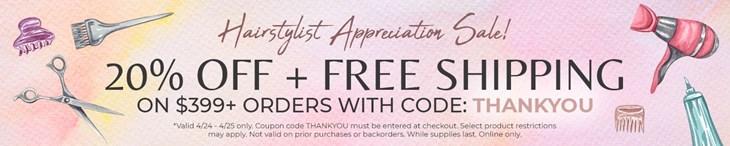 _CATEGORY Single Hairstylist Appreciation Day Sale (4/24-4/25)