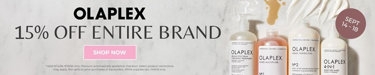 BRAND PROMO Single Olaplex Sale (9/14-9/18)