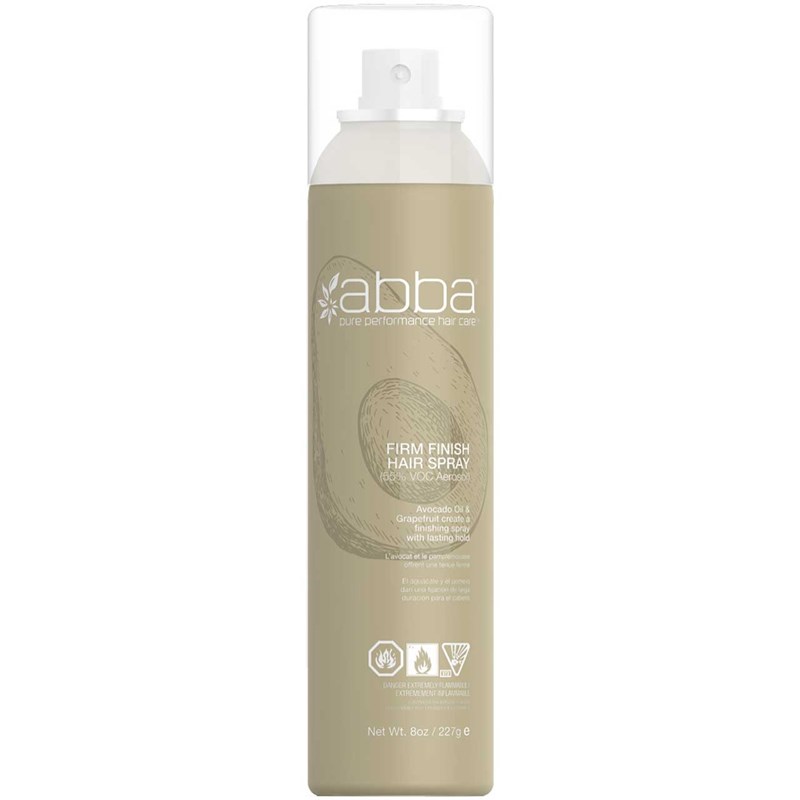 ABBA® Firm Finish Hair Spray (Aerosol) 8 Fl. Oz.