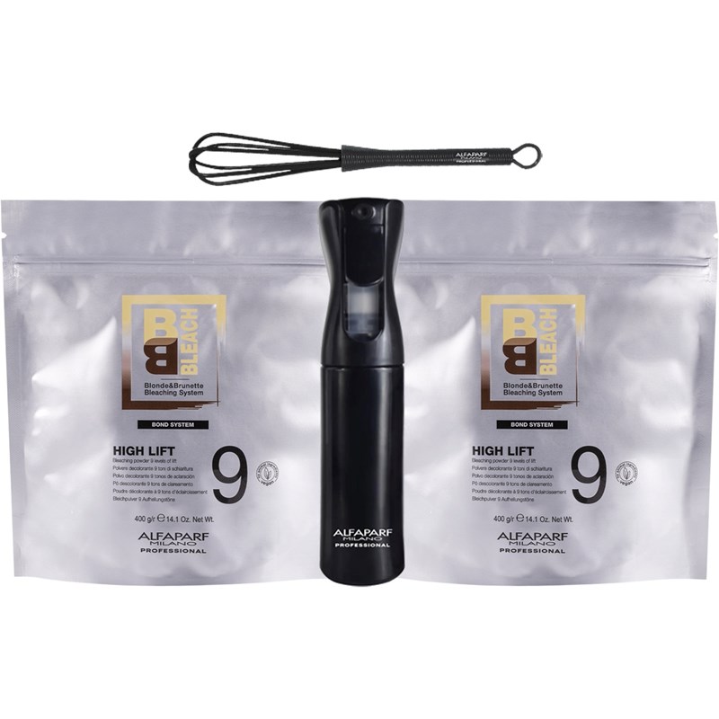 Alfaparf Milano Buy 1 BB Bleach High Lift 9, Get 1 50% OFF + FREE Vaporizer & Color Whisk! 4 pc.