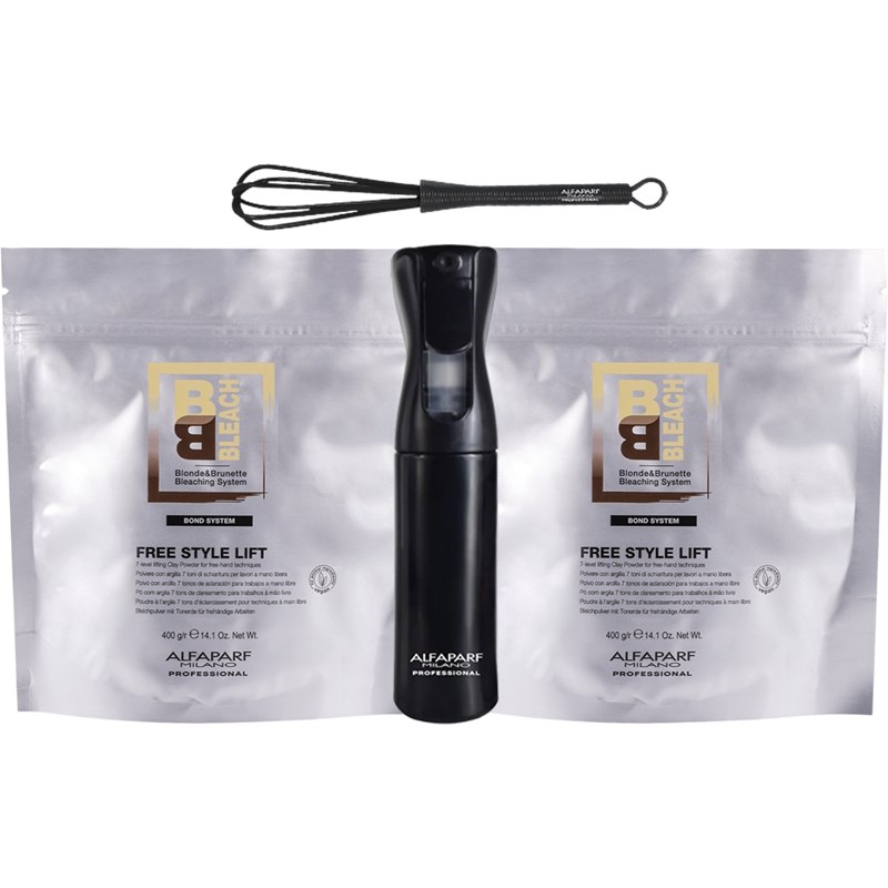 Alfaparf Milano Buy 1 BB Bleach Free Style Lift, Get 1 50% OFF + FREE Vaporizer & Color Whisk! 4 pc.