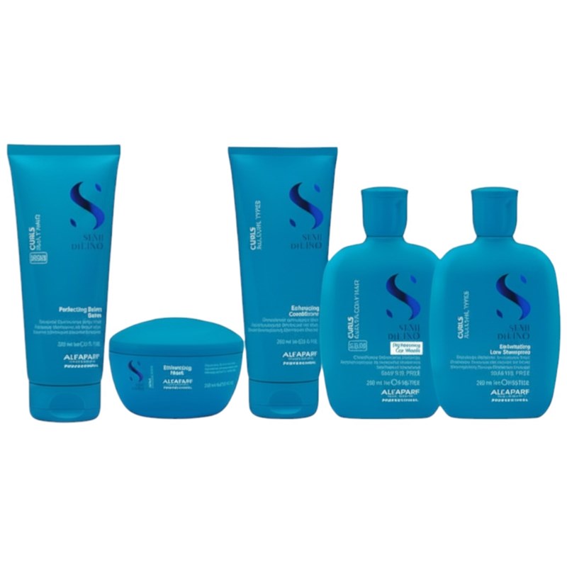 Alfaparf Milano Semi Di Lino Curls Experience Launch 17 pc.