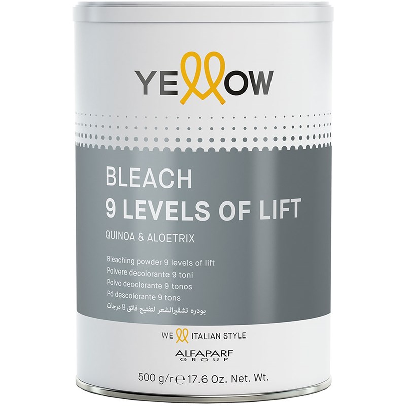 Yellow Professional Bleach 9 Levels Of Lift 17.6 Fl. Oz.