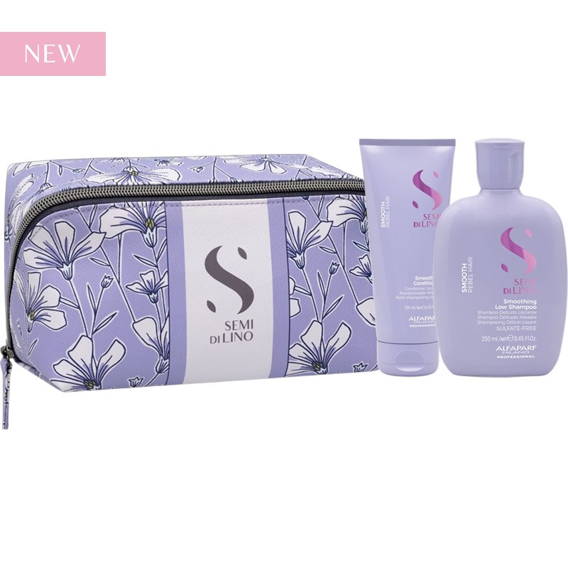 Alfaparf Milano Semi Di Lino Smooth Duo Kit 3 pc.