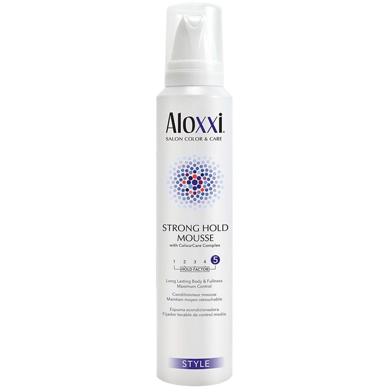 Aloxxi Strong Hold Mousse 6.7 Fl. Oz.