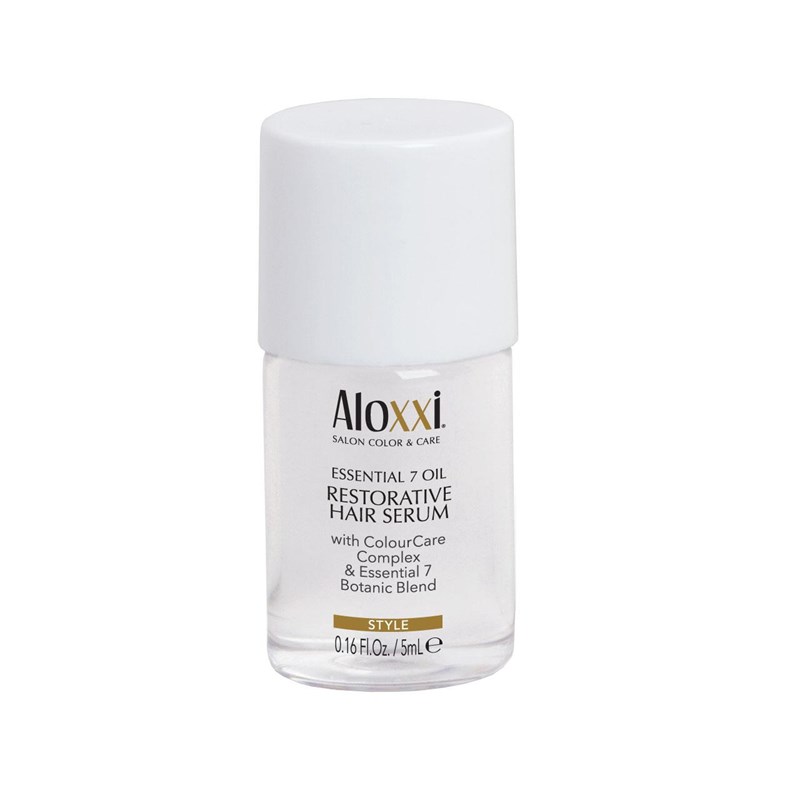 Aloxxi Essential 7 Oil Restorative Hair Serum 0.16 Fl. Oz.