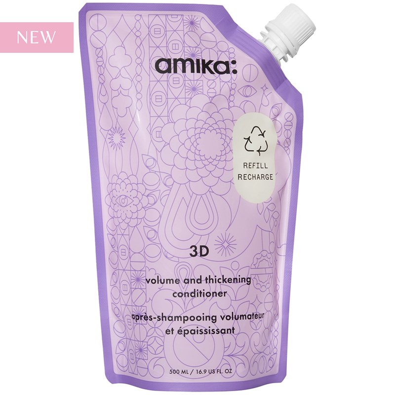 amika: 3D volume and thickening conditioner 16.9 Fl. Oz.