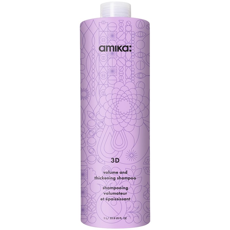 amika: 3D volume and thickening shampoo Liter