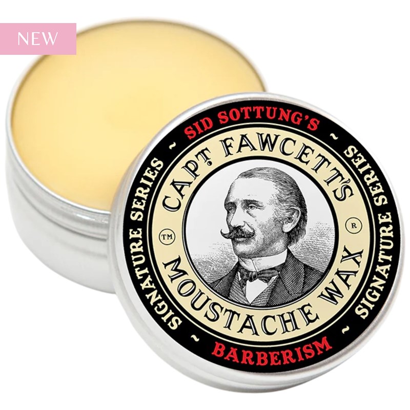 Captain Fawcett Barberism Moustache Wax 0.5 Fl. Oz.