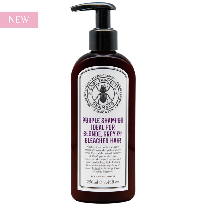 Captain Fawcett Bianco Classico Purple Shampoo 8.45 Fl. Oz.