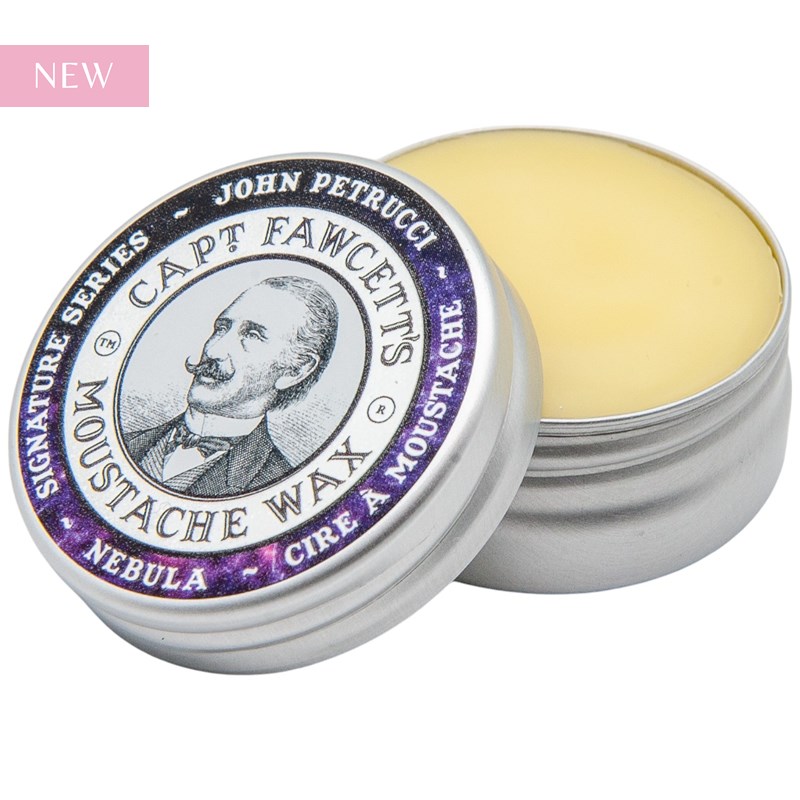 Captain Fawcett John Petrucci's 'Nebula' Moustache Wax 0.5 Fl. Oz.