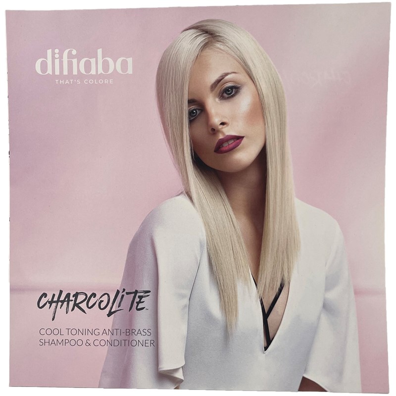 difiaba Charcolite Shampoo and Conditioner Brochure