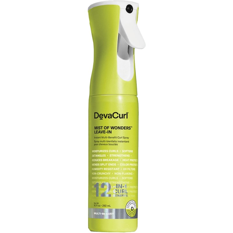 DevaCurl MIST OF WONDERS LEAVE-IN Instant Multi-Benefit Curl Spray 10 Fl. Oz.