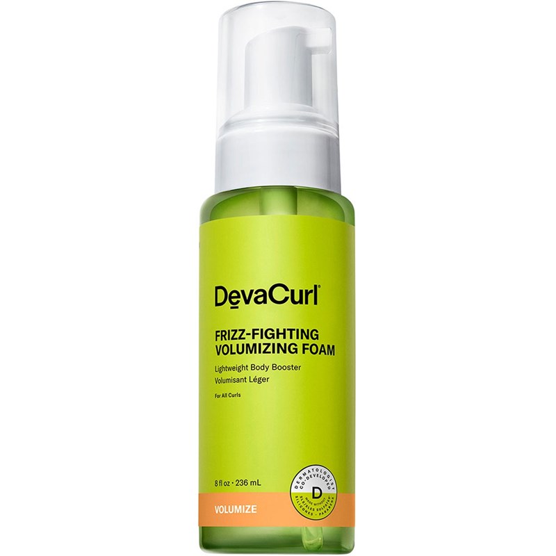 DevaCurl FRIZZ-FIGHTING VOLUMIZING FOAM Lightweight Body Booster 8 Fl. Oz.