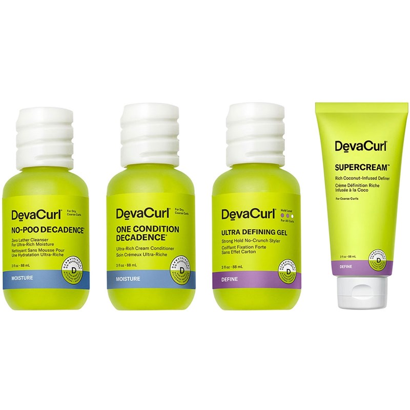 DevaCurl THE ESSENTIALS ULTRA-RICH MOISTURE KIT 4 pc.