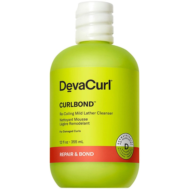 DevaCurl CURLBOND Re-Coiling Mild Lather Cleanser 12 Fl. Oz.