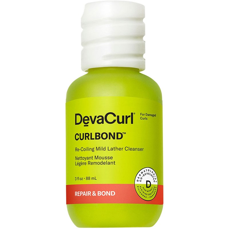 DevaCurl CURLBOND Re-Coiling Mild Lather Cleanser 3 Fl. Oz.