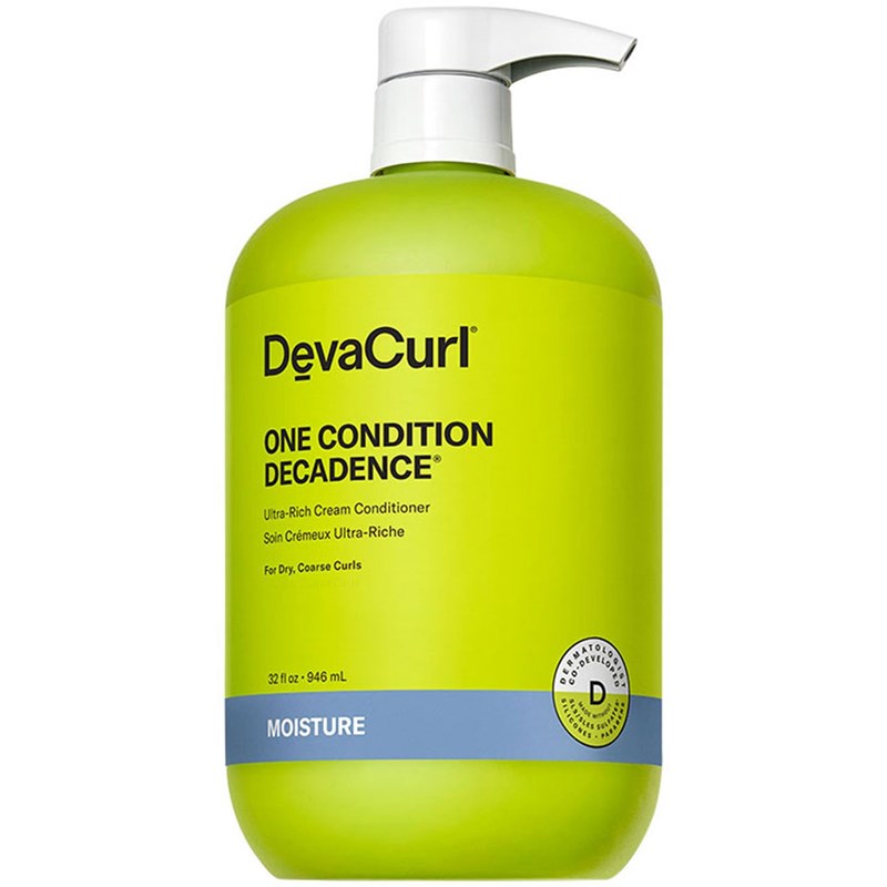 DevaCurl ONE CONDITION DECADENCE Ultra-Rich Cream Conditioner Liter