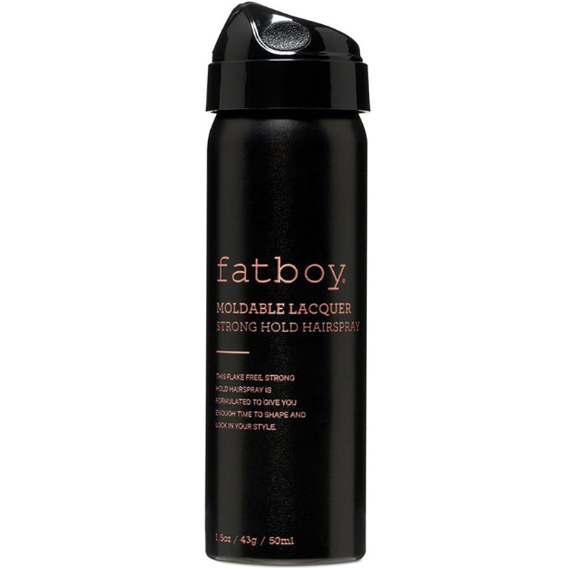 fatboy hair MOLDABLE LACQUER STRONG HOLD HAIRSPRAY 1.5 Fl. Oz.