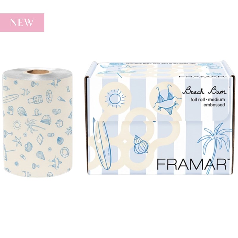 Framar Embossed Foil Roll Medium Beach Bum 320 ft.