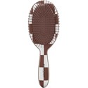 Framar Checked Out Chocolate Detangle Brush