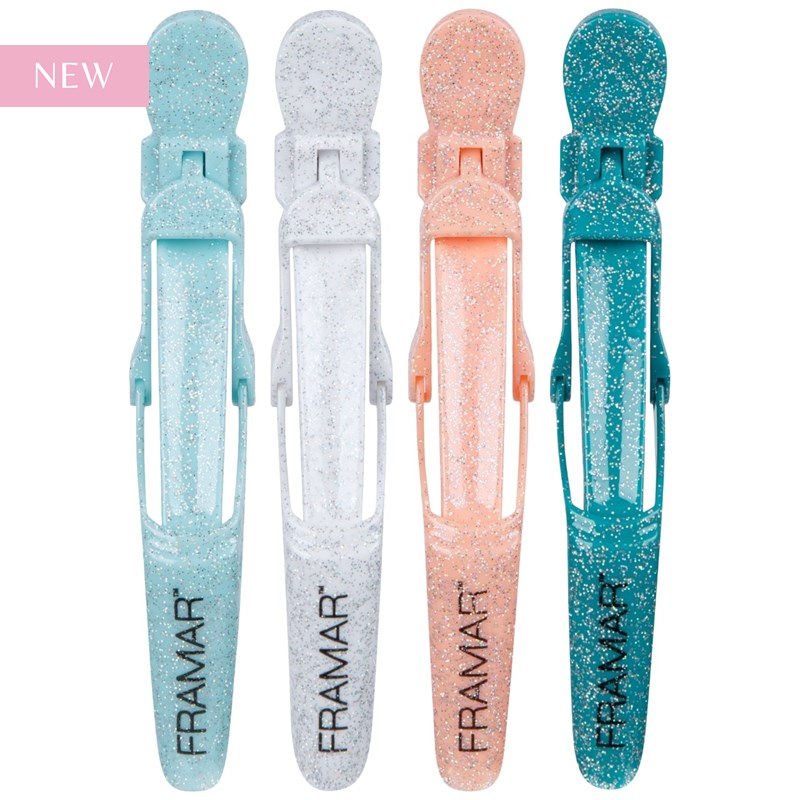Framar Glitter Gator Grips 4 pk.