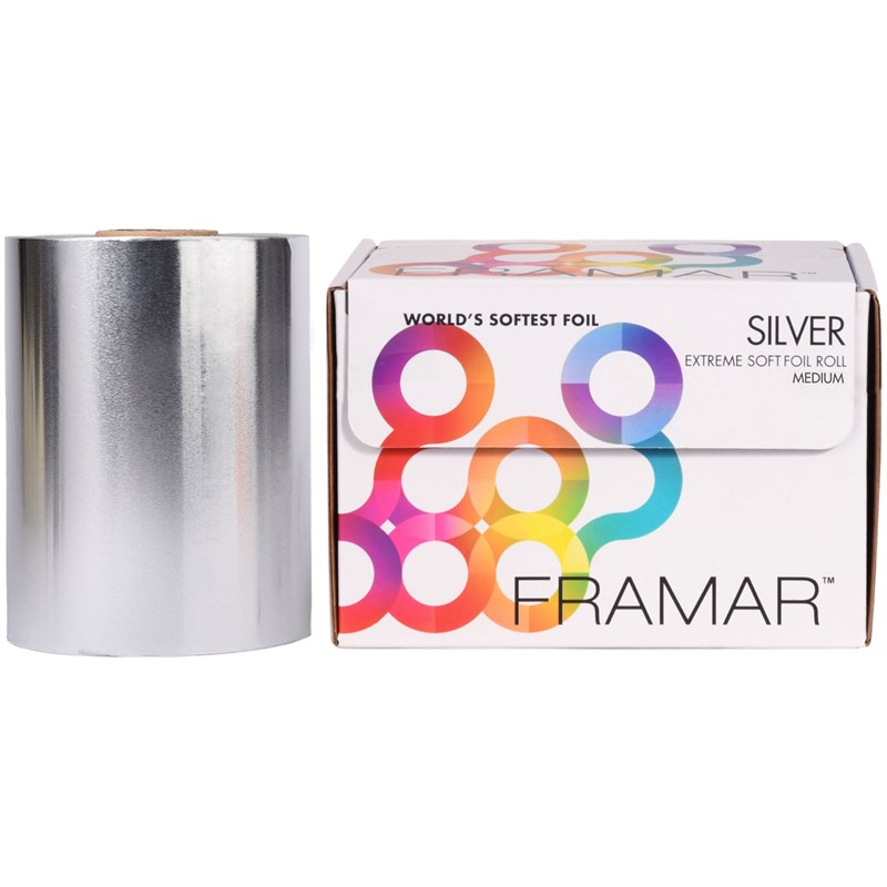 Framar Extreme Soft Foil Roll Medium Silver 1600 ft.