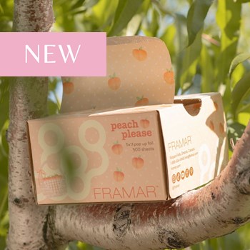Framar Peach Please Pop Up Foil 5 inch X 11 inch 500 ct.