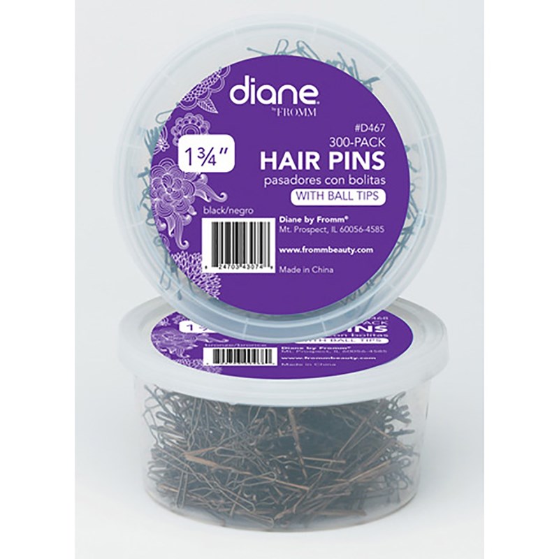 Diane Hair Pins 300 pk. - Black 1.75 inch