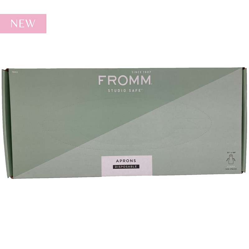 Fromm Disposable Apron - Clear 100 pk.