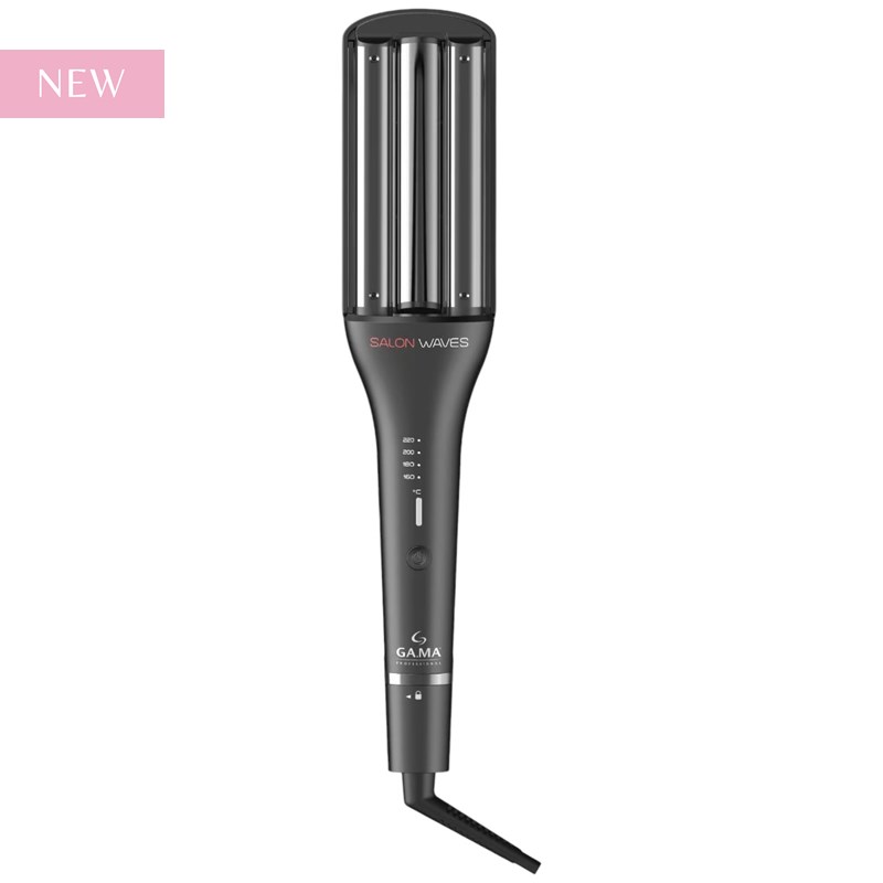 gama.professional SALON WAVES LED curling iron