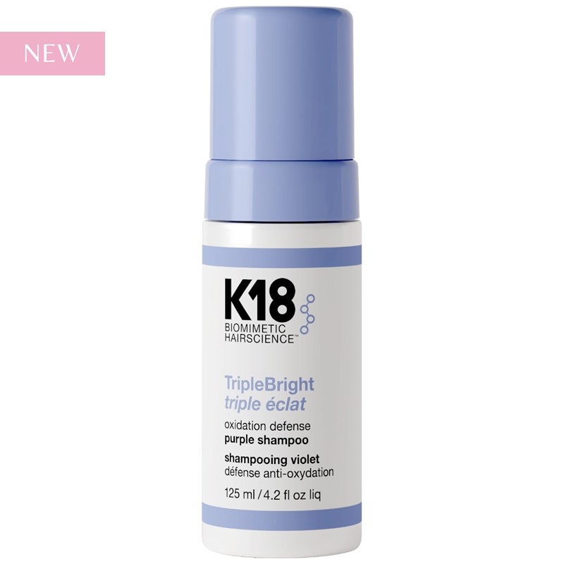 K18 TripleBright purple shampoo 4.2 Fl. Oz.