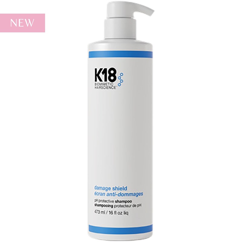 K18 DAMAGE SHIELD pH protective shampoo 16 Fl. Oz.