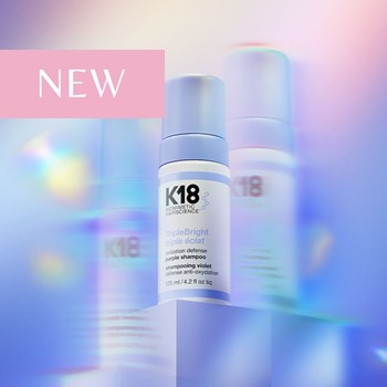 K18 TripleBright purple shampoo 4.2 Fl. Oz.