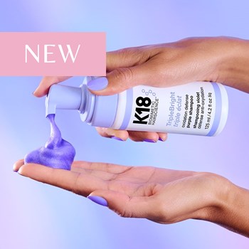 K18 TripleBright purple shampoo 4.2 Fl. Oz.