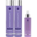 Keratherapy Buy Blonde +Keratin SHAMPOO & CONDITIONER, Get VIOLET TONING LEAVE-IN CONDITIONER SPRAY FREE! 3 pc.