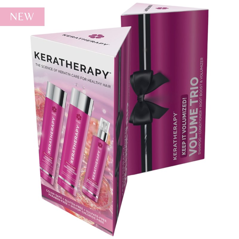 Keratherapy Volume +Keratin Holiday Trio 3 pc.
