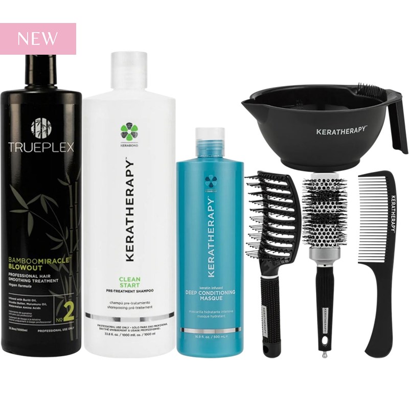 Keratherapy BAMBOOMIRACLE BLOWOUT Liter Treatment Offer 13 pc.