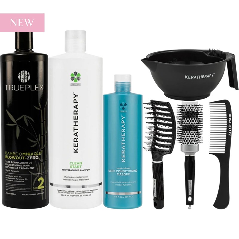 Keratherapy BAMBOOMIRACLE BLOWOUT-ZERO Liter Treatment Offer 13 pc.