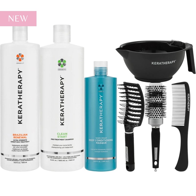 Keratherapy BRAZILIAN RENEWAL Liter Treatment Offer 13 pc.