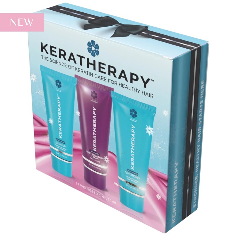 Keratherapy Moisture +Keratin Holiday Travel Kit 3 pc.